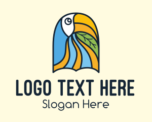 Macaw - Toucan Bird Sanctuary logo design