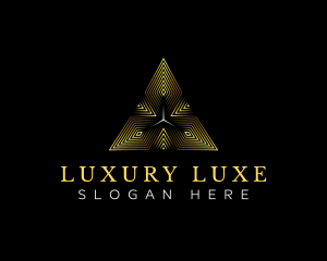 Luxury Pyramid Finance logo design