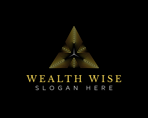 Finance - Luxury Pyramid Finance logo design