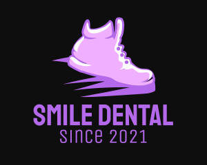 Shoe - Purple Sneaker Boutique logo design