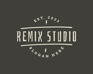 Urban Music Studio logo design