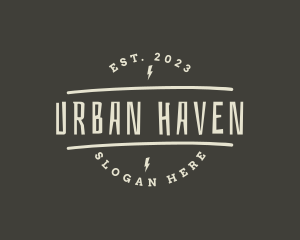 Urban Music Studio logo design