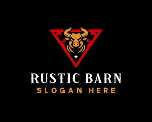 Bull Horn Ranch logo design