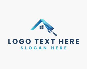 Home Improvement - House Painter Renovation logo design