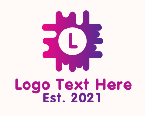 Social Media - Generic Paint Letter logo design