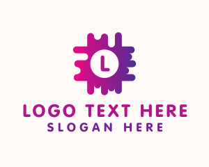 Gradient Puzzle Business  Logo