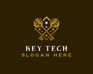 Luxury Real Estate Key logo design