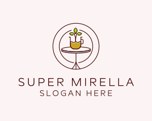 Coffee - Organic Coffee Plant logo design