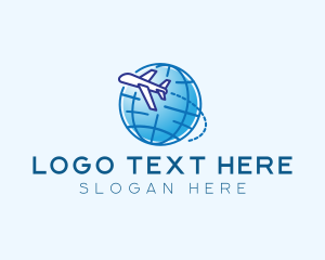 Logistics - Travel Jet Plane logo design