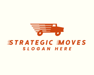 Moving Truck Logistics logo design