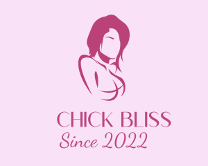 Chick - Hot Chick Model logo design