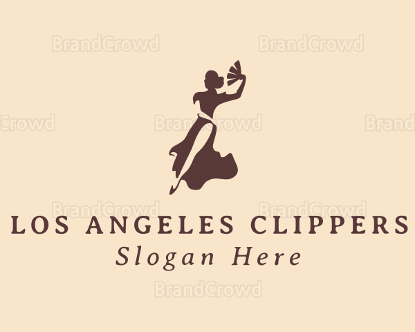 Sexy Lady Dancing Logo