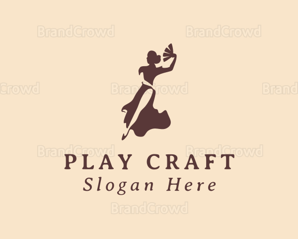 Sexy Lady Dancing Logo