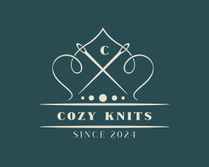 Knitting Handmade Tailor logo design