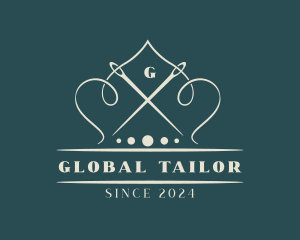 Knitting Handmade Tailor logo design