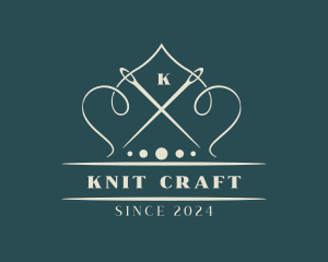 Knitting Handmade Tailor logo design