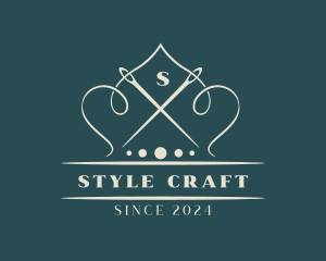 Knitting Handmade Tailor logo design