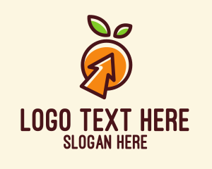Produce - Natural Orange Select logo design