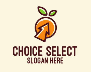 Natural Orange Select  logo design