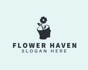 Flower Head Therapy  logo design