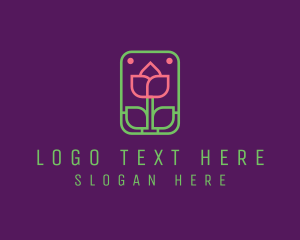 Styling - Eco Flower Spa logo design