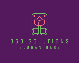 Eco Flower Spa logo design