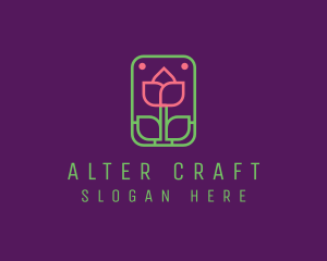 Eco Flower Spa logo design