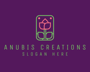 Eco Flower Spa logo design