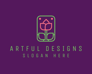 Eco Flower Spa logo design