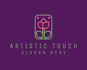 Eco Flower Spa logo design