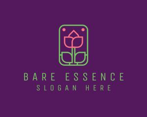 Eco Flower Spa logo design