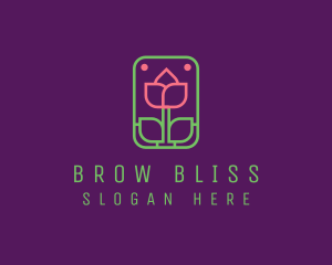 Eco Flower Spa logo design