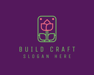 Eco Flower Spa logo design