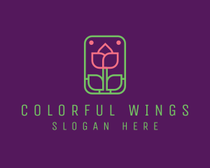 Eco Flower Spa logo design