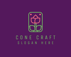 Eco Flower Spa logo design