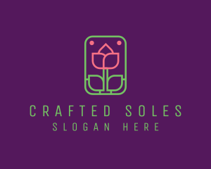 Eco Flower Spa logo design