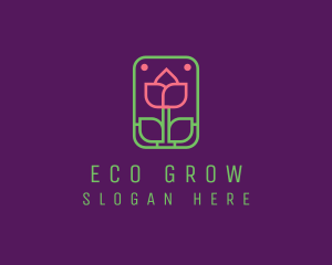 Eco Flower Spa logo design