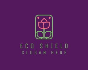 Eco Flower Spa logo design