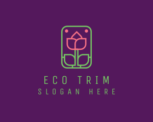 Eco Flower Spa logo design