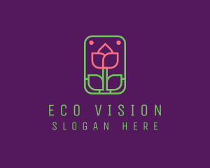 Eco Flower Spa logo design