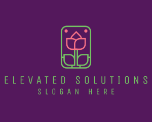 Eco Flower Spa logo design