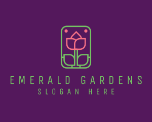 Eco Flower Spa logo design