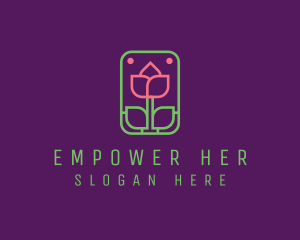 Eco Flower Spa logo design