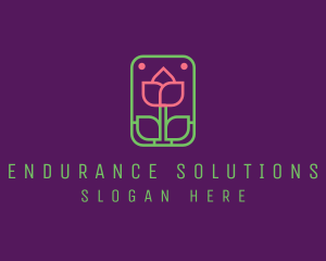 Eco Flower Spa logo design