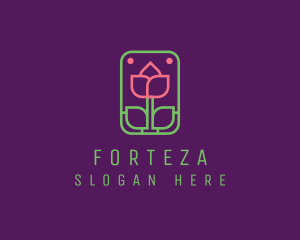 Eco Flower Spa logo design