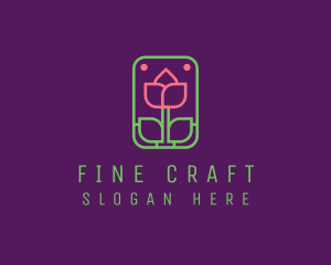 Eco Flower Spa logo design