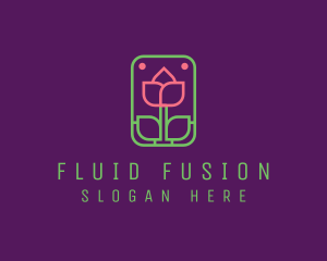 Eco Flower Spa logo design