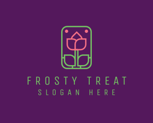 Eco Flower Spa logo design