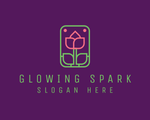 Eco Flower Spa logo design