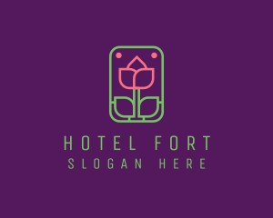 Eco Flower Spa logo design